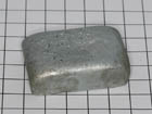 Lingotto di zinco metallico